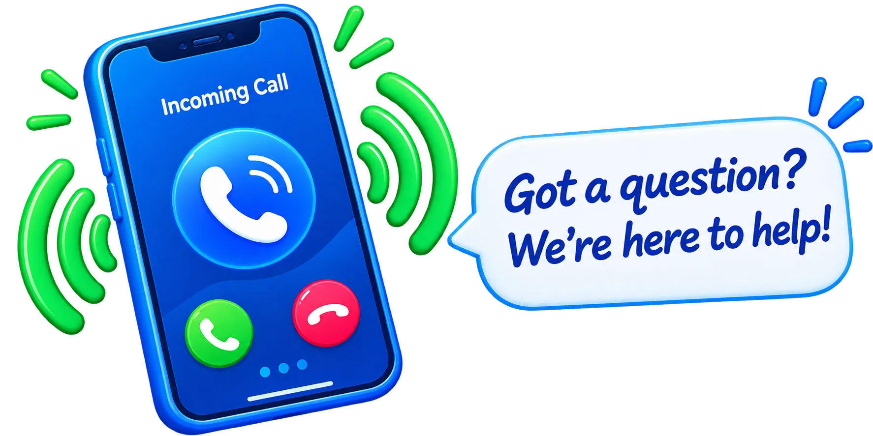 Have a question? We're here to help!